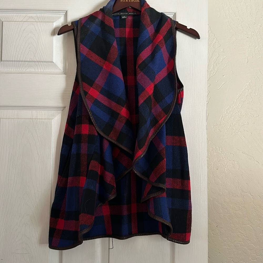 Flannel vest